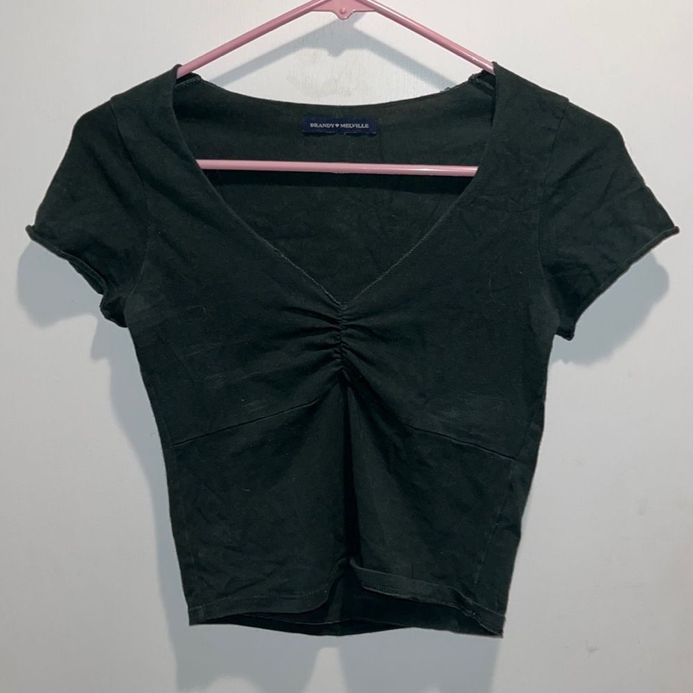 Brandy Melville Green Gina Top